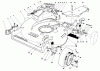 Toro 22035 - Lawnmower, 1985 (5000001-5999999) Listas de piezas de repuesto y dibujos HOUSING ASSEMBLY (MODEL 22030 CONTINUED)