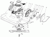 Toro 22030 - Lawnmower, 1986 (6000001-6999999) Listas de piezas de repuesto y dibujos ENGINE ASSEMBLY (MODEL 22035)