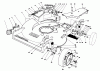 Toro 22030 - Lawnmower, 1986 (6000001-6999999) Listas de piezas de repuesto y dibujos HOUSING ASSEMBLY (MODEL 22030)