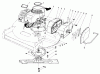 Toro 22030 - Lawnmower, 1987 (7000001-7999999) Listas de piezas de repuesto y dibujos ENGINE ASSEMBLY (MODEL 22035)