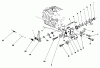 Toro 22030 - Lawnmower, 1987 (7000001-7999999) Listas de piezas de repuesto y dibujos ENGINE ASSEMBLY MODEL NO. 47PG6 #4