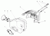 Toro 22030 - Lawnmower, 1987 (7000001-7999999) Listas de piezas de repuesto y dibujos ENGINE ASSEMBLY MODEL NO. 47PG6 #5