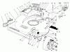 Toro 22035 - Lawnmower, 1987 (7000001-7999999) Listas de piezas de repuesto y dibujos HOUSING ASSEMBLY (MODEL 22035)