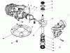 Toro 22030 - Lawnmower, 1988 (8000001-8999999) Listas de piezas de repuesto y dibujos ENGINE ASSEMBLY MODEL NO. 47PH7 #1