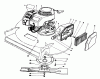 Toro 22035 - Lawnmower, 1991 (1000001-1999999) Listas de piezas de repuesto y dibujos ENGINE ASSEMBLY (MODEL 22030)