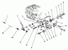 Toro 22035 - Lawnmower, 1991 (1000001-1999999) Listas de piezas de repuesto y dibujos GOVERNOR ASSEMBLY (MODEL NO. 47PL0-3)