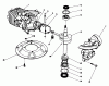 Toro 22031 - ProLine 21" Recycler Lawnmower, 1992 (2000001-2999999) Listas de piezas de repuesto y dibujos CRANKSHAFT ASSEMBLY (MODEL NO. 47PM1-3)