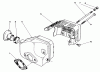 Toro 22031 - ProLine 21" Recycler Lawnmower, 1992 (2000001-2999999) Listas de piezas de repuesto y dibujos MUFFLER ASSEMBLY (MODEL NO. 47PM1-3)