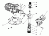 Toro 22031 - ProLine 21" Recycler Lawnmower, 1993 (3900001-3999999) Listas de piezas de repuesto y dibujos CRANKSHAFT ASSEMBLY (MODEL NO. 47PN2-3)