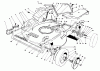 Toro 22031 - ProLine 21" Recycler Lawnmower, 1993 (3900001-3999999) Listas de piezas de repuesto y dibujos HOUSING ASSEMBLY