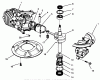 Toro 22031 - ProLine 21" Recycler Lawnmower, 1995 (5900001-5999999) Listas de piezas de repuesto y dibujos CRANKSHAFT ASSEMBLY (MODEL NO. 47PR4-3)
