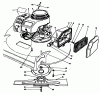 Toro 22031 - ProLine 21" Recycler Lawnmower, 1995 (5900001-5999999) Listas de piezas de repuesto y dibujos ENGINE ASSEMBLY