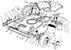 Toro 22031 - ProLine 21" Recycler Lawnmower, 1994 (4900001-4999999) Listas de piezas de repuesto y dibujos HOUSING ASSEMBLY