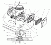 Toro 22031 - ProLine 21" Recycler Lawnmower, 1997 (7900001-7999999) Listas de piezas de repuesto y dibujos ENGINE ASSEMBLY