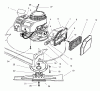 Toro 22031 - ProLine 21" Recycler Lawnmower, 1998 (8900001-8999999) Listas de piezas de repuesto y dibujos ENGINE ASSEMBLY