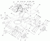 Toro 22031 - ProLine 21" Recycler Lawnmower, 2001 (210000001-210999999) Listas de piezas de repuesto y dibujos HOUSING ASSEMBLY