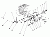 Toro 22035 - Lawnmower, 1988 (8000001-8002989) Listas de piezas de repuesto y dibujos ENGINE ASSEMBLY MODEL NO. 47PH7 #4