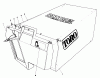 Toro 22035 - Lawnmower, 1988 (8000001-8002989) Listas de piezas de repuesto y dibujos GRASS BAG ASSEMBLY NO. 11-5609