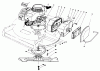 Toro 22035 - Lawnmower, 1989 (9000001-9006453) Listas de piezas de repuesto y dibujos ENGINE ASSEMBLY (MODEL 22035)