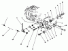 Toro 22035 - Lawnmower, 1989 (9000001-9006453) Listas de piezas de repuesto y dibujos ENGINE ASSEMBLY MODEL NO. 47PJ8 #4