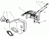 Toro 22035 - Lawnmower, 1989 (9000001-9006453) Listas de piezas de repuesto y dibujos ENGINE ASSEMBLY MODEL NO. 47PJ8 #5