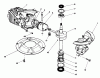 Toro 22035C - Lawnmower, 1987 (7000001-7999999) Listas de piezas de repuesto y dibujos CRANKSHAFT ASSEMBLY (MODEL NO. 47PG6)