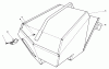 Toro 22035C - Lawnmower, 1987 (7000001-7999999) Listas de piezas de repuesto y dibujos STEEL GRASS CATCHER (MODEL 22099) (OPTIONAL)