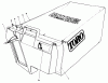 Toro 22035C - Lawnmower, 1988 (8000001-8999999) Listas de piezas de repuesto y dibujos GRASS BAG ASSEMBLY NO. 11-5609