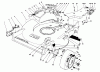 Toro 22035C - Lawnmower, 1988 (8000001-8999999) Listas de piezas de repuesto y dibujos HOUSING ASSEMBLY