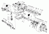 Toro 22035C - Lawnmower, 1989 (9000001-9999999) Listas de piezas de repuesto y dibujos GEAR CASE ASSEMBLY
