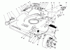 Toro 22035C - Lawnmower, 1989 (9000001-9999999) Listas de piezas de repuesto y dibujos HOUSING ASSEMBLY