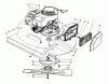 Toro 22036 - Lawnmower, 1990 (0000001-0999999) Listas de piezas de repuesto y dibujos ENGINE ASSEMBLY