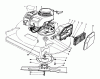 Toro 22036 - Lawnmower, 1991 (1000001-1999999) Listas de piezas de repuesto y dibujos ENGINE ASSEMBLY