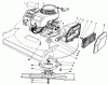 Toro 22036 - Lawnmower, 1992 (2000001-2999999) Listas de piezas de repuesto y dibujos ENGINE ASSEMBLY
