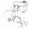 Toro 22036 - Lawnmower, 1992 (2000001-2999999) Listas de piezas de repuesto y dibujos GAS TANK ASSEMBLY