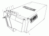 Toro 22037B - Proline 21" Recycler Mower, 1993 (39000001-39999999) Listas de piezas de repuesto y dibujos GRASS BAG ASSEMBLY NO. 11-5609