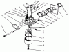 Toro 22037BC - Lawnmower, 1995 (5900001-5999999) Listas de piezas de repuesto y dibujos CARBURETOR ASSEMBLY (MODEL NO. 47PR4-3)