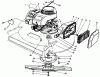 Toro 22037BC - Lawnmower, 1995 (5900001-5999999) Listas de piezas de repuesto y dibujos ENGINE ASSEMBLY