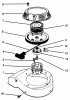Toro 22037BC - Lawnmower, 1995 (5900001-5999999) Listas de piezas de repuesto y dibujos RECOIL ASSEMBLY (MODEL NO. 47PR4-3)