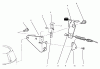 Toro 22038 - Lawnmower, 1997 (7900001-7999999) Listas de piezas de repuesto y dibujos BRAKE ASSEMBLY