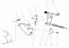 Toro 22038 - Rear Bagger Mower, 1998 (8900001-8999999) Listas de piezas de repuesto y dibujos BRAKE ASSEMBLY