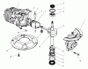 Toro 22038 - Rear Bagger Mower, 1998 (8900001-8999999) Listas de piezas de repuesto y dibujos CRANKSHAFT ASSEMBLY (MODEL NO. 47PT7-3)