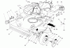 Toro 22038 - Rear Bagger Mower, 1998 (8900001-8999999) Listas de piezas de repuesto y dibujos HOUSING ASSEMBLY