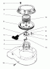 Toro 22038 - Rear Bagger Mower, 1998 (8900001-8999999) Listas de piezas de repuesto y dibujos RECOIL ASSEMBLY (MODEL NO. 47PT7-3)