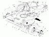 Toro 22040 - 21" Recycler Lawnmower, 1996 (6900001-6999999) Listas de piezas de repuesto y dibujos HOUSING ASSEMBLY