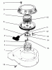 Toro 22040 - 21" Recycler Lawnmower, 1996 (6900001-6999999) Listas de piezas de repuesto y dibujos RECOIL ASSEMBLY (MODEL NO. 47PS5-3)