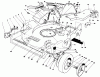 Toro 22040 - Lawnmower, 1991 (1000001-1999999) Listas de piezas de repuesto y dibujos HOUSING ASSEMBLY