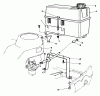 Toro 22040 - Lawnmower, 1992 (2000001-2999999) Listas de piezas de repuesto y dibujos GAS TANK ASSEMBLY