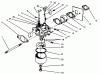 Toro 22040 - Lawnmower, 1994 (4900001-4999999) Listas de piezas de repuesto y dibujos CARBURETOR ASSEMBLY (MODEL NO. 47PR4-3)