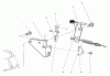 Toro 22040 - Lawnmower, 1997 (7900001-7999999) Listas de piezas de repuesto y dibujos BRAKE ASSEMBLY